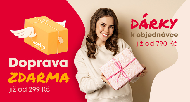 Jen dnes! Doprava zdarma a dárek navíc!