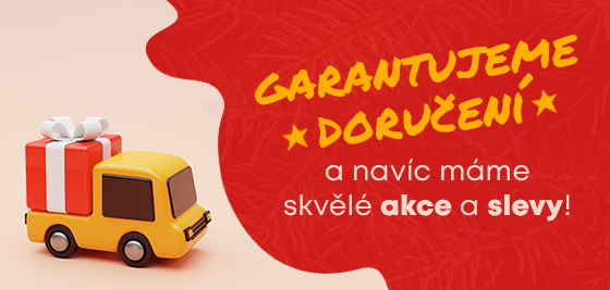 Garance doručení a spousta akcí a slev k tomu!