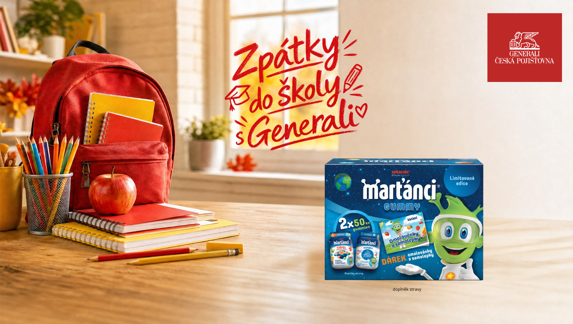 Zpátky do školy s Generali
