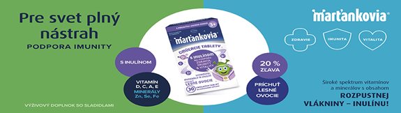 Marťankovia s Inulínom zľava  20 %