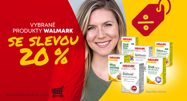 Vybrané produkty WALMARK se slevou 20 %!