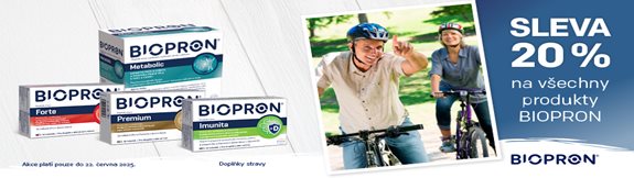 Sleva 20 % na produkty BIOPRON