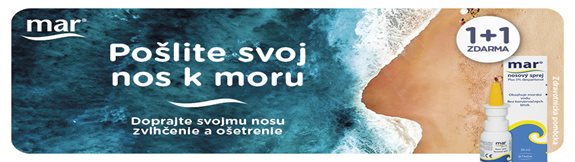 Nosový sprej Mar plus 5 % v akcii 1+1