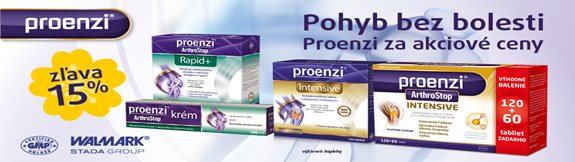 Pohyb to je Proenzi - teraz so zľavou 15 %
