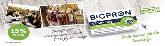 Biopron 9 Immunity teraz so zľavou 15 %