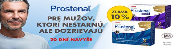 Limitované balenie produktov Prostenal so zľavou 10 %