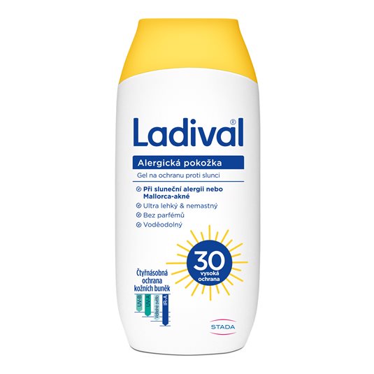 Ladival gel alergická pokožka OF 30  200 ml