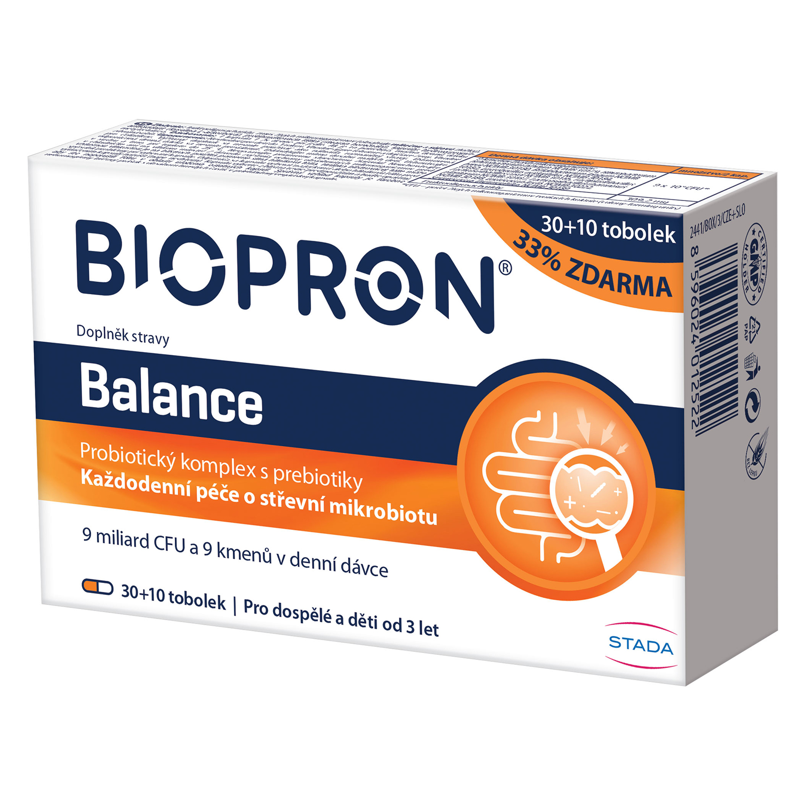 Levně Biopron9 Balance 30 + 10 kapslí