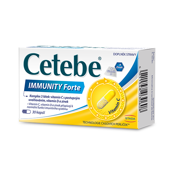 Levně Cetebe Immunity FORTE 30 kapslí