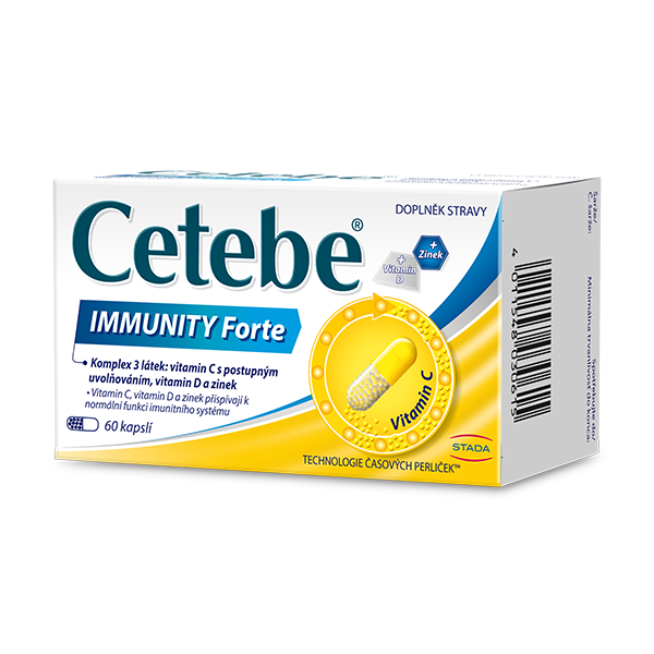 Levně Cetebe Immunity FORTE 60 kapslí