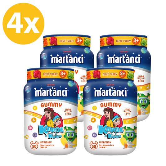 Marťánci gummy Karol a Kvído JARO - LÉTO