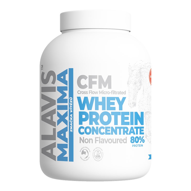 Levně ALAVIS™ MAXIMA CFM WHEY PROTEIN CONCENTRATE 80 % 1500 g