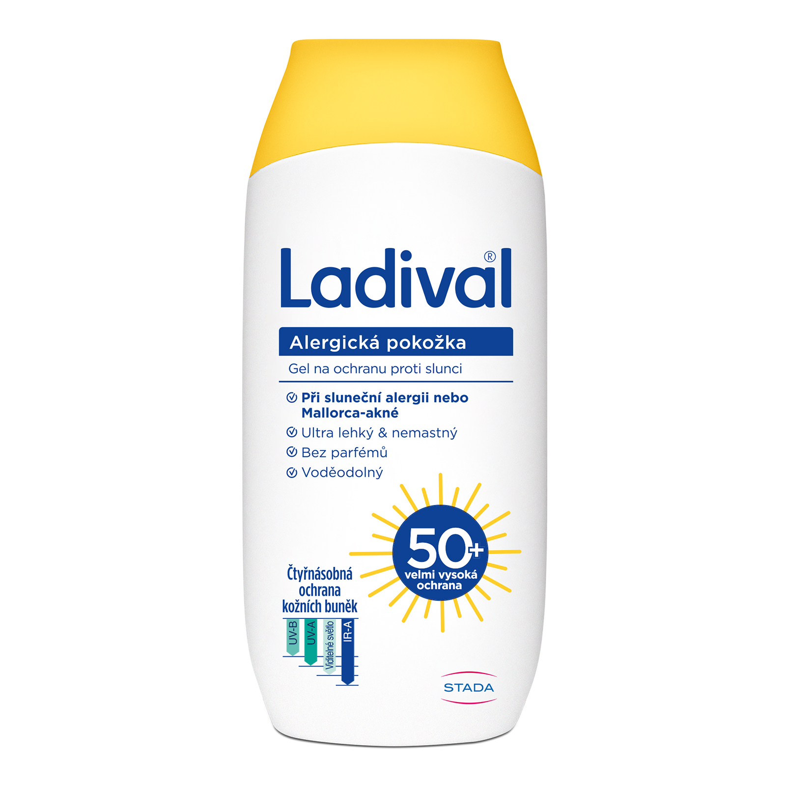 Levně Ladival gel alergická pokožka OF 50 + 200 ml