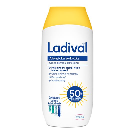 Ladival gel alergická pokožka OF 50 +