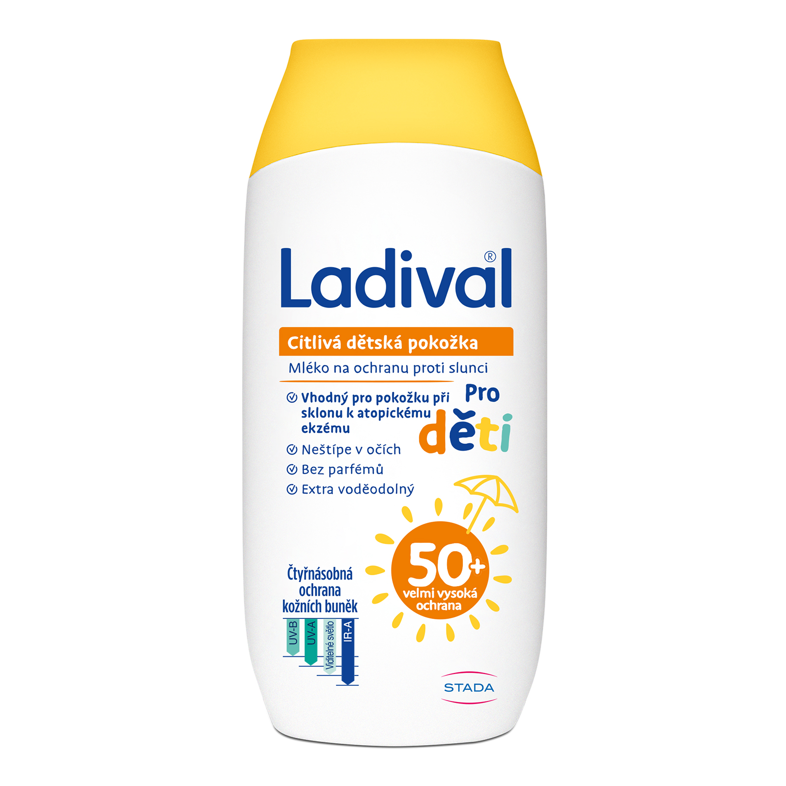 Levně Ladival mléko pro děti OF 50+ 200 ml